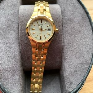 Women’s Citizen Gold-Tone Eco-Drive Watch